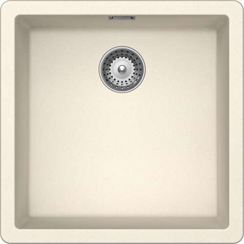 Мойка  Horizont 40D Small  Cristadur (монтаж в один уровень со ст.) 680х500, магнолия