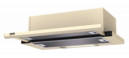 Встраиваемая вытяжка Kamilla slim 600 ivory (2 мотора)