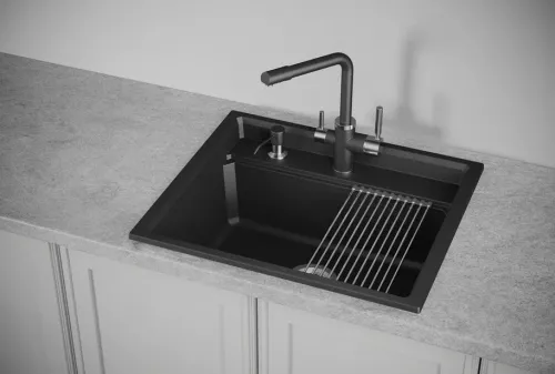 Мойка Гранула KS-6003 шварц