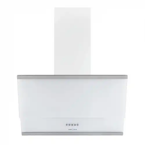 IRIDA 600 white push button вытяжка кухонная