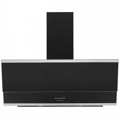IRIDA 900 black push button вытяжка кухонная