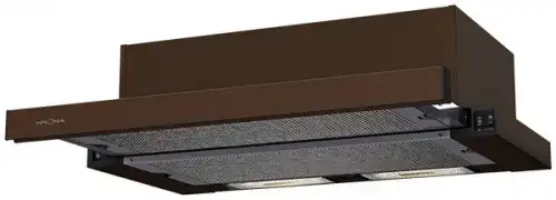 KAMILLA 600 BROWN (1 мотор) вытяжка кухонная